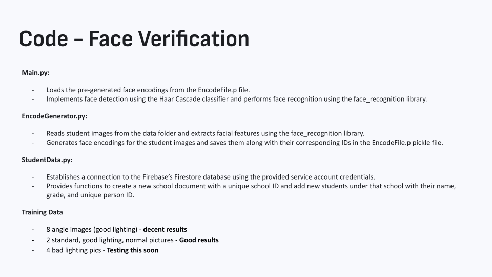 Entrance Monitoring and Facial Recognition